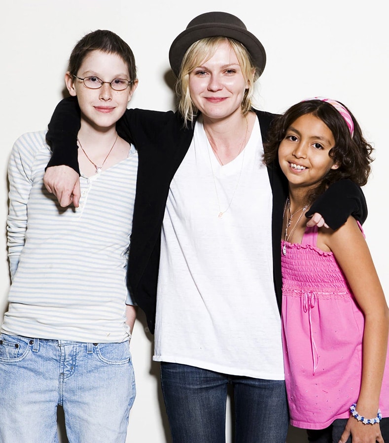 Kirsten Dunst with Art Elysium